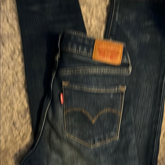 Levi's 712  like new Dark Blue Skinny Jeans - Picture 4 of 4